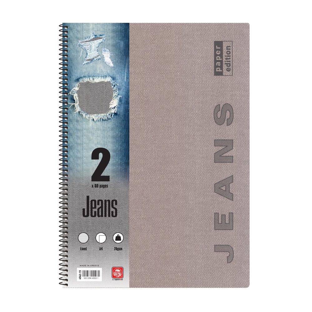 TYPOTRUSTTypotrust Τετράδιο Σπιράλ Jeanspapell.gr